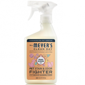 Mrs. MEYER'S CLEAN DAY Pet Stain & Odor Fighter, Orange Blossom Scent, 16oz @ Amazon