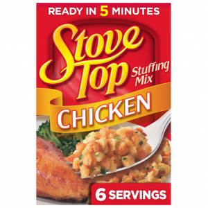 Stove Top Stuffing Mix for Chicken, 6 oz Box @ Amazon