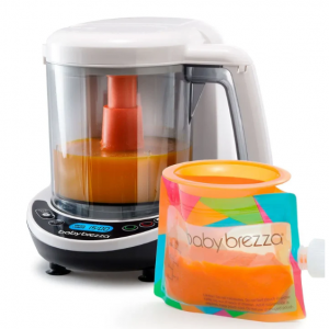 One Step™ 玻璃婴儿食品机：自制婴儿食品的蒸锅和搅拌机