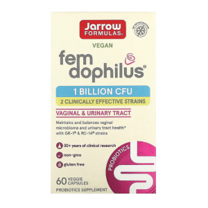 Jarrow Formulas, Fem Dophilus，10 亿 CFU，60 粒素食胶囊
