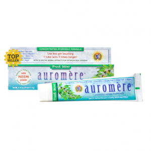 Auromere 阿育吠陀草本牙膏 清新薄荷 -- 4 oz