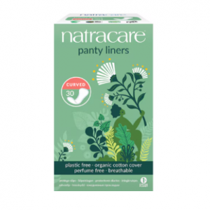 Natracare 有机棉天然弧形护垫 -- 30 片