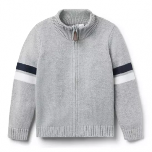 The Stripe Sweater Jacket
