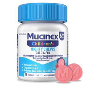 Mucinex 儿童咀嚼感冒药 16片 @ Amazon