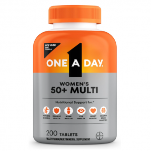 One A Day 女性50+综合维生素 200粒 @ Amazon