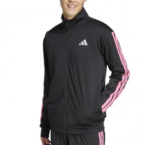 adidas Logo 男士条纹运动夹克