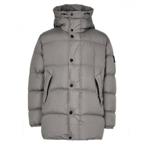 STONE ISLAND Hooded down jacket