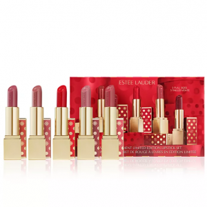 New! Estée Lauder 5-Pc. Unwrap The Moment Holiday Lipstick Set @ Macy's
