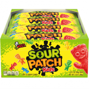 SOUR PATCH KIDS 酸甜糖果 2oz 24包 @ Amazon