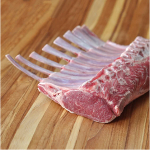 D'Artagnan Rack of Lamb, Frenched (Grass-fed) fresh: 1.5 lb avg