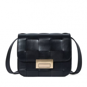 Loeffler Randall Desi 编织皮革斜挎包