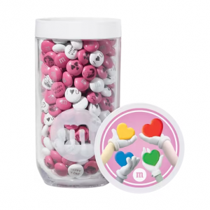M&M'S Hearts Gift Jar