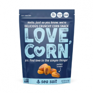Love Corn 香脆玉米 海盐味 -- 4 oz