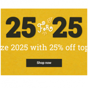 Maximize 2025 with 25% Off Top Brands @ Vitacost