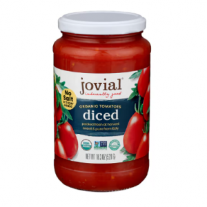Jovial Organic Diced Tomatoes -- 18.3 oz
