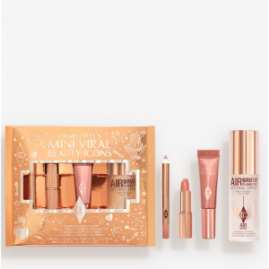 CHARLOTTE'S MINI VIRAL BEAUTY ICONS TRAVEL SIZE MAKEUP KIT