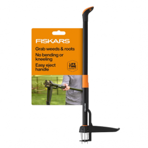 Fiskars 4爪站立式除杂草工具 39" 人体工学设计 @ Amazon