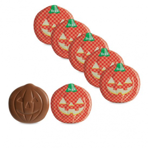Milk Chocolate Jack-O'-Lanterns (Pack of 6)