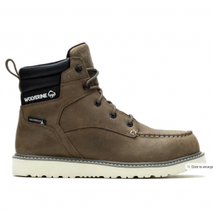 Men's Trade Wedge 6" Moc-Toe Steel-Toe Work Boot