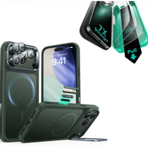 iPhone 17 Pro Bundle Classic Hybrid Magnetic Case and Armorite Screen