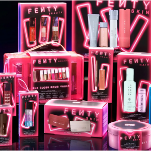 Fenty Beauty官网上新！2025圣诞限定系列彩妆香水护发及礼盒套装 收唇釉唇膏身体乳等