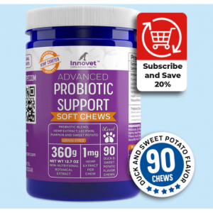 Advanced Probiotic Chews for dogs @ Innovet Pet