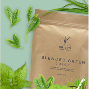 Britt's Superfoods Blended Green Juice