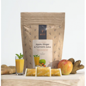 Britt's Superfoods Apple, Ginger and Turmeric Juice Shots