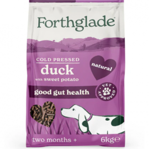 Cold pressed duck dry dog food, 18kg
