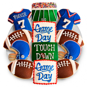 Cookies by Design Game Day Cookie Favor Tray