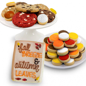 Cookies by Design Fall Breeze & Autumn Leaves Sampler Box