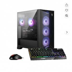 Walmart - MSI Aegis R2台式机 (Intel i5-14400F, RTX 5050, 16GB DDR5, 1TB SSD) ，直降$250