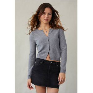 Pacsun Bella 黑色中腰牛仔迷你裙