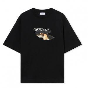 Off-White Paint Arrow Skate Logo T恤
