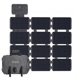GENDOME 200W Portable Solar Panel, IP68 Waterproof Foldable Compact Solar Charger @ Amazon