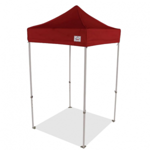 Impact Canopy  5x5 英尺弹出式遮阳篷帐篷，酒红色 @ Amazon