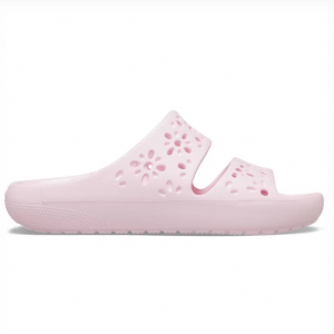 Crocs 经典花卉镂空凉鞋