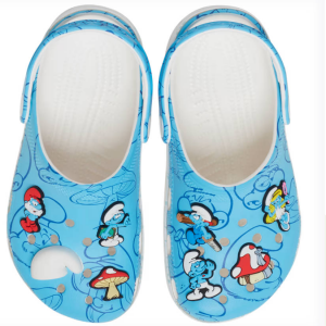 Crocs 儿童蓝精灵经典洞洞鞋