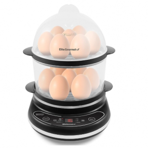 Elite Gourmet 双层蒸蛋器 早饭一键搞定 @ Amazon