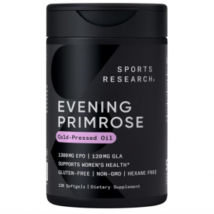 Sports Research 月见草油 1300mg 120粒