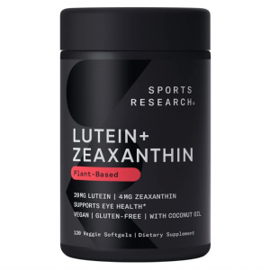 Sports Research 纯素叶黄素 + 玉米黄质 120粒
