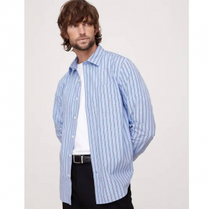 Banana Republic 标准版型水洗棉府绸衬衫