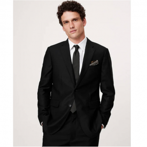 Banana Republic 标志性意大利粗麻布西装外套