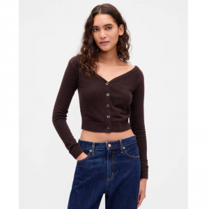 Gap Lightweight CashSoft 短款开衫