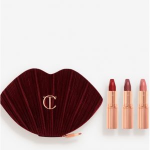 HOT LIPS BAG MAKEUP BAG & LIP KIT