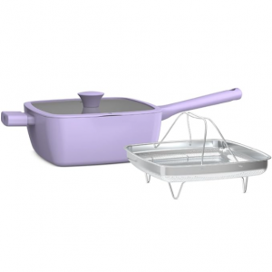 So Yummy by bella 3 Piece Square Pan Set, 4.5Qt, Lavender @ Amazon