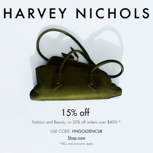 Harvey Nichols AU/APAC国庆中秋美妆时尚服饰热卖 ZIMMERMANN, La Mer, La Prairie, CANADA GOOSE, POLO RALPH LAUREN