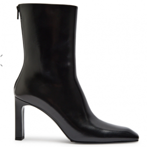 TOTEME 80 亮面皮革中筒靴