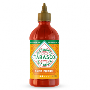 TABASCO Brand Salsa Picante, Vibrant & Mild Hot Sauce, Easy-to-Squeeze Bottle, 8.6 Fl Oz @ Amazon