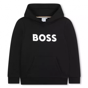 BOSS Junior Boys' [8-16] Logo Pullover Hoodie